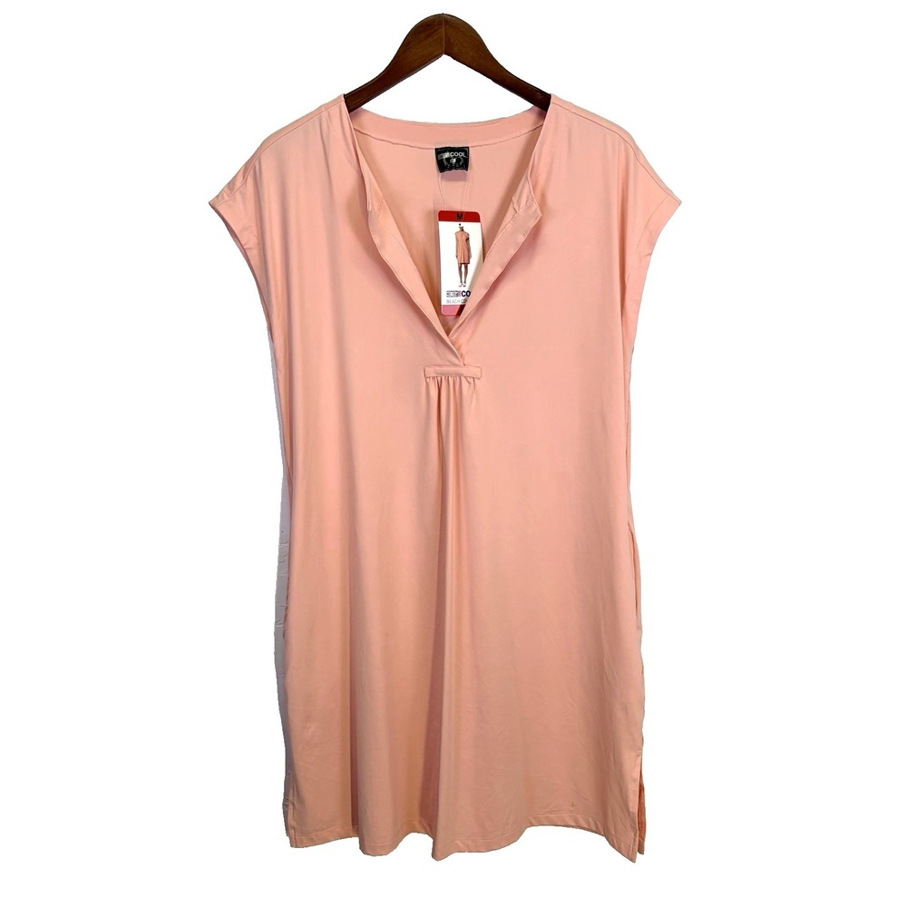 NWT‎ 32 Degrees Cool Woman's Beach Cover Up Size M Peach Vacation, Resort Cruise